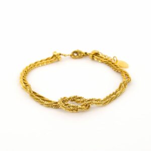 Zelda 020034 Dubbele ketting knoop  Ø 1.3cm